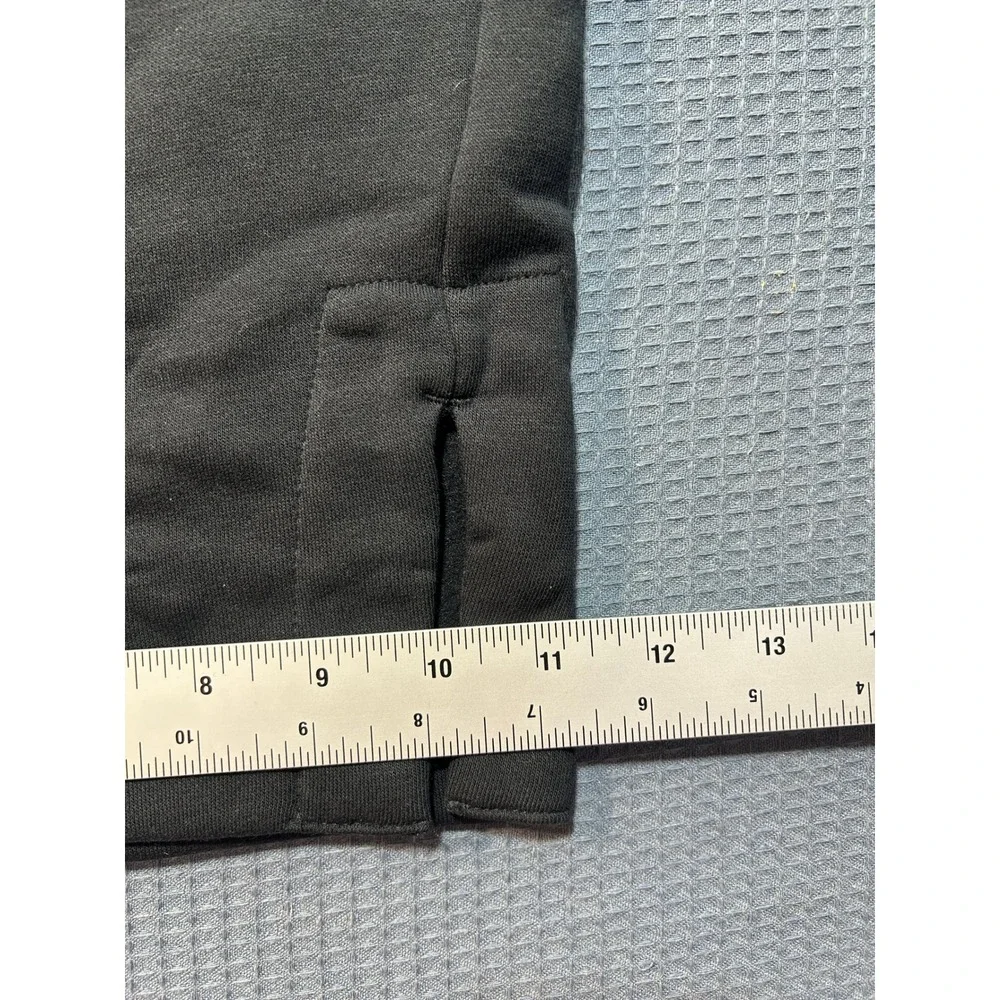 Nike Phoenix Fleece High Rise Crop Sweatpants Womens Sz‎ 4X Short Black